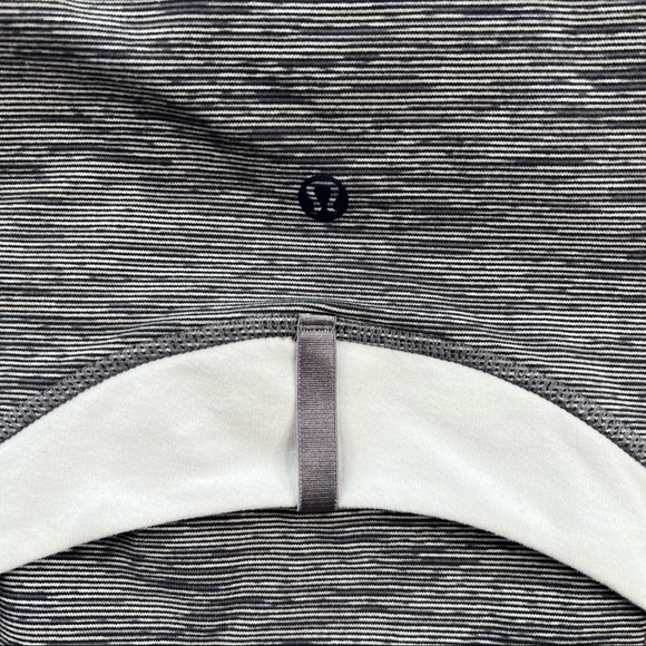 Lululemon Define Jacket Sz 4 Grey White - Picture 3 of 6